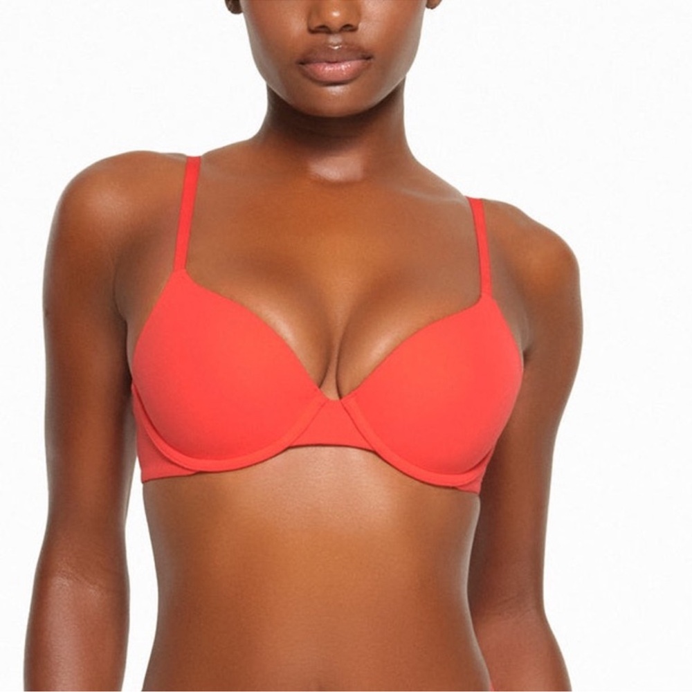 SKIMS Red Bra
